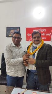 पीजीआई प्रेस क्लब अध्यक्ष सरोज सिंह का जन्मदिन समारोह